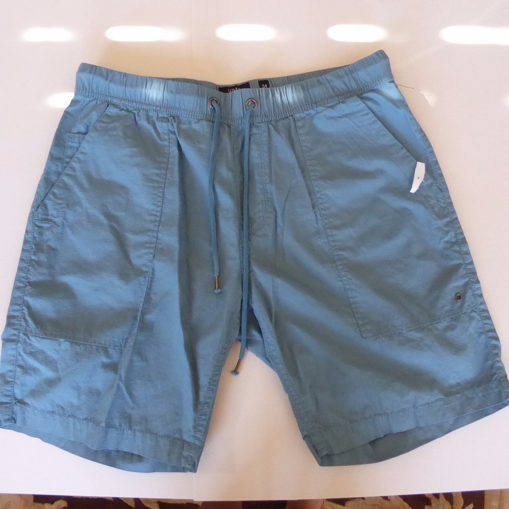UNION MEN'S COTTON DRAWSTRING WAIST SHORTS,34R